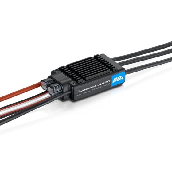 FlyFun V5 80A ESC 3-6S Brushless Electrical Speed Controller Motor With DEO Function for Drone Airplane